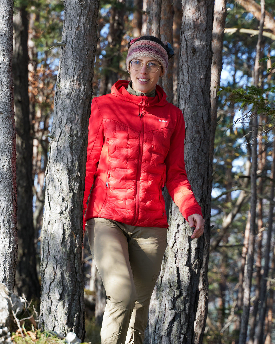 Giacca Primaloft da donna Liora Rossa